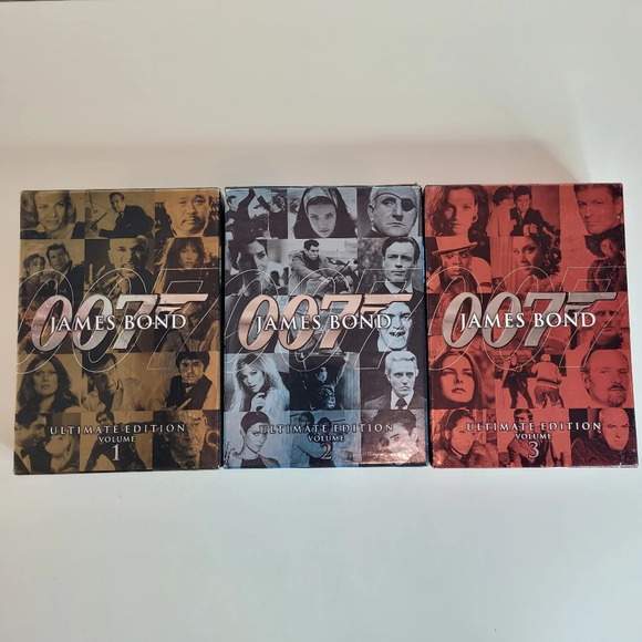 James Bond Boxed Set Bundle Volumes 1-3 Ultimate Edition Collection - Picture 1 of 10